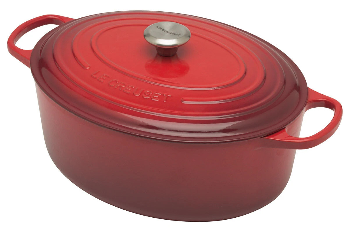 Le Creuset Signature braadpan ovaal 8,9 liter ø 35 cm gietijzer kersrood Le Creuset Signature Braadpan Ovaal 8,9 Liter ø 35 Cm Gietijzer Kersrood -Beste Keukenseries Winkel 7693 62645 1
