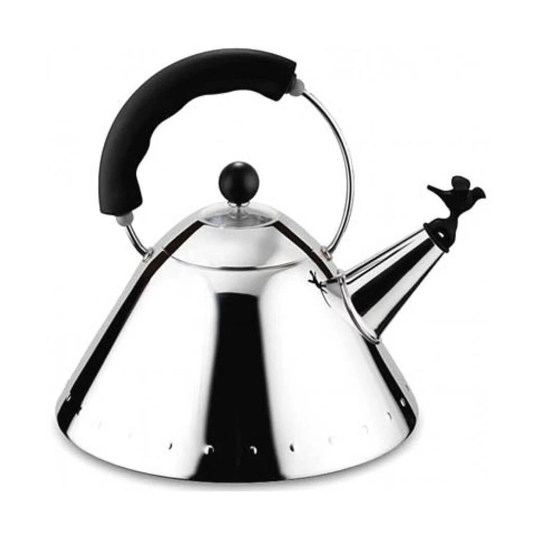 Alessi Michael Graves fluitketel 2 liter rvs glans zwart Alessi Michael Graves Fluitketel 2 Liter Rvs Glans Zwart -Beste Keukenseries Winkel alessi michael graves fluitketel 2 liter rvs glans zwart