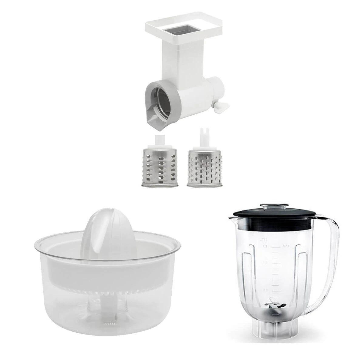 Ankarsrum Assistent Original Go Green Set -Beste Keukenseries Winkel ankarsrum assistent original groenteschaaf en rasp rvs wit 6 delig 1