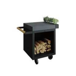 OFYR Mise En Place Table Black 65 PRO Donkergrijs Keramiek