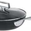 Cristel Castel'pro Exceliss+ Ultralu Sauteerpan Met Anti-aanbaklaag En Glasdeksel ø 28 Cm Aluminium Zwart -Beste Keukenseries Winkel sauteuse castel pro alu2 1