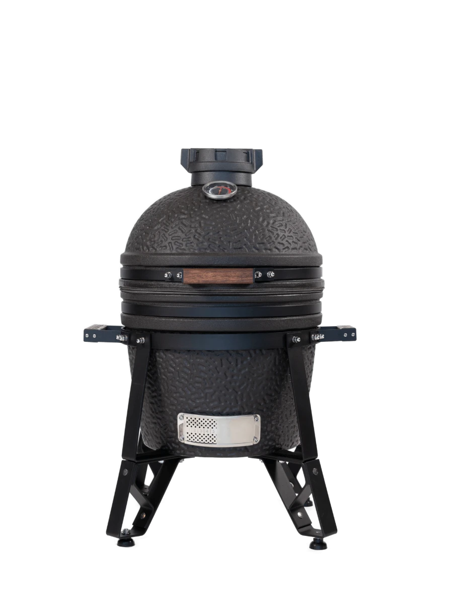 The Bastard Model 2022 Compact Urban Kamado Keramiek Matzwart